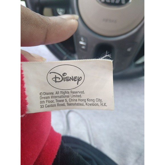 Disney Dream International Limited Mickey Mouse Plush Red Heart Hug Valentine - Picture 5 of 6